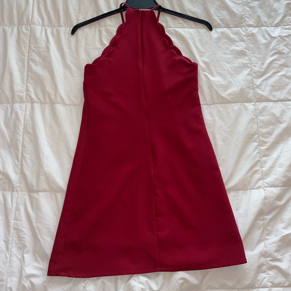 Endlessly Endearing Wine Red Dress (sold out online) - Picture 4 of 4